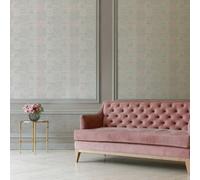 Galerie Maison Charme Floral Pink Wallpaper MC61047, Pink