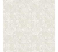 Galerie Metallic FX Beige Geometric Tile Non-Woven Metallic Finish Wallpaper Roll
