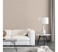 Galerie Metallic Fx Beige Rose Gold Crazed Geo Textured Wallpaper