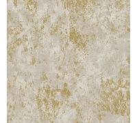 Galerie Metallic FX Gold Industrial Texture Non-Woven Metallic Finish Wallpaper Roll