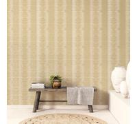Galerie Metallic Fx Gold Metallic Layered Stripe Textured Wallpaper