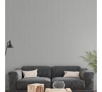 Galerie Metallic Fx Silver Grey Metallic Star Geometric Textured Wallpaper