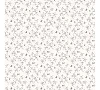 Galerie Miniatures 2 White Black Grey Small Floral Butterfly Dragonfly Smooth A4 Wallpaper Sample