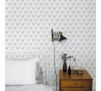 Galerie Miniatures 3 Blue Medium Rose Trail Smooth Wallpaper