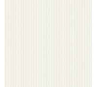 Galerie Miniatures 3 Cream White Ticking Stripe Smooth A4 Wallpaper Sample