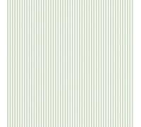 Galerie Miniatures 3 Green White Ticking Stripe Smooth A4 Wallpaper Sample