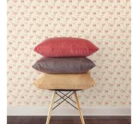 Galerie Miniatures 3 Red Cream Green Medium Rose Trail Smooth Wallpaper