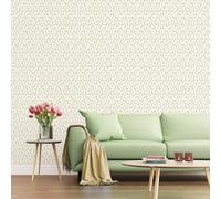 Galerie Miniatures 3 Red Yellow Green White Small Rose Trail Smooth Wallpaper