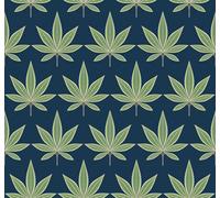 Galerie Mulberry Tree Blue Green Palm Leaf A4 Wallpaper Sample
