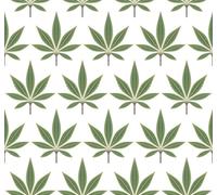 Galerie Mulberry Tree Green White Palm Leaf A4 Wallpaper Sample