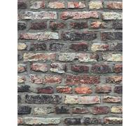 Galerie Multi-Coloured Brickshire Residents Motif A4 Wallpaper Sample
