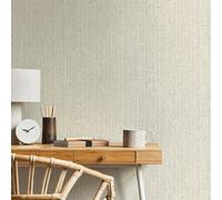 Galerie Natural Fx 2 Beige Bamboo Stripe Matte Wallpaper Roll