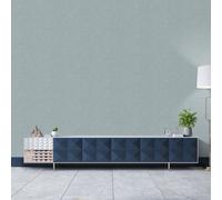 Galerie Natural Fx Blue Hessian Embossed Wallpaper