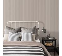Galerie Natural Fx Bronze Brown Strea Embossed Wallpaper