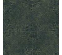 Galerie Natural Fx Green Crocodile Embossed A4 Wallpaper Sample