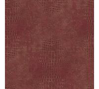 Galerie Natural Fx Red Crocodile Embossed A4 Wallpaper Sample