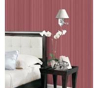 Galerie Natural Fx Red Strea Embossed Wallpaper