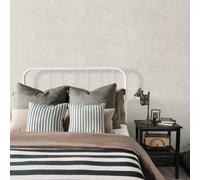 Galerie Natural Fx Silver Grey Plaster Embossed Wallpaper