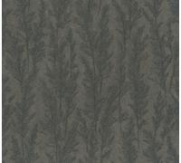 Galerie Natural Opulence Bronze Blue Feathery Tree A4 Wallpaper Sample
