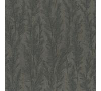 Galerie Natural Opulence Bronze Blue Feathery Tree Wallpaper Roll