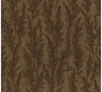 Galerie Natural Opulence Bronze Brown Feathery Tree A4 Wallpaper Sample