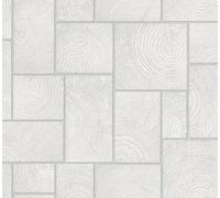 Galerie Natural Opulence Cream Wood Block A4 Wallpaper Sample