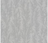 Galerie Natural Opulence Grey Feathery Tree A4 Wallpaper Sample