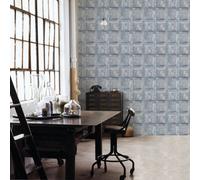 Galerie Nostalgie Blue Beige Door Smooth Wallpaper