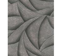 Galerie Odyssey Black Bronze Wave Pattern Wallpaper