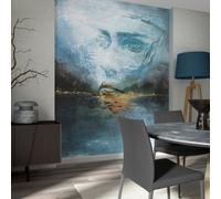 Galerie Odyssey Blue Odyssey Mysterious Face Mural