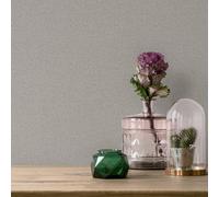 Galerie Odyssey Grey Plain Texture Wallpaper
