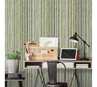Galerie Organic Textures Green Bamboo Textured Wallpaper