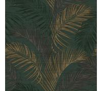 Galerie Palm Tree Green A4 Wallpaper Sample
