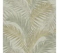 Galerie Palm Tree Green A4 Wallpaper Sample