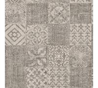 Galerie Passenger Collection Grey Moroccan Tile Design Wallpaper Roll