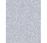 Galerie Paste The Wall Grey And Pearl Damask A4 Wallpaper Sample