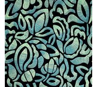 Galerie Pepper Lana Navy Flocked Fabric Brussels Floral Lace A4 Wallpaper Sample