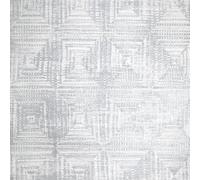 Galerie Pepper Raffia Cream Shimmer Geometric Diamond A4 Wallpaper Sample