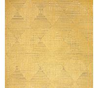 Galerie Pepper Raffia Gold Shimmer Geometric Diamond A4 Wallpaper Sample