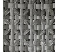 Galerie Pepper Seta Black Glitter Octogonal Honeycomb A4 Wallpaper Sample