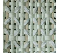 Galerie Pepper Seta Green Glitter Octogonal Honeycomb A4 Wallpaper Sample