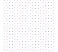 Galerie Pretty Prints Pink/blue Lulu Spot Motif Wallpaper Roll