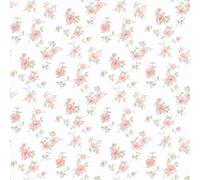 Galerie Pretty Prints Pink/Green Mini Rose Trail Wallpaper Roll