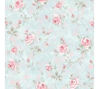 Galerie Rose Garden Blue Roses Trail Smooth Wallpaper