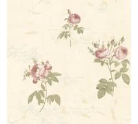 Galerie Rose Garden Pink Vintage Roses Smooth A4 Wallpaper Sample