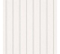 Galerie Serene Collection Metallic Glitter Cream Traditional Stripe Wallpaper Roll