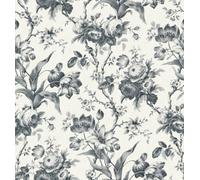 Galerie Silver Grey En Rose A4 Wallpaper Sample