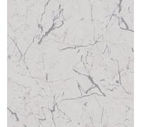 Marble Wallpaper Metropolitan Stories 2 A.S. Création Non-Woven 10.05 m x 0.53 m Grey Metallic White Made in Germany 378556 37855-6