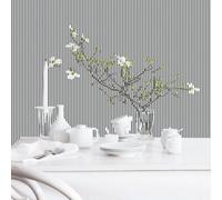 Galerie Simply Stripes 3 Black Regency Stripe Smooth Wallpaper