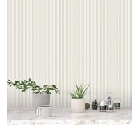 Galerie Simply Stripes 3 Greige Regency Stripe Smooth Wallpaper